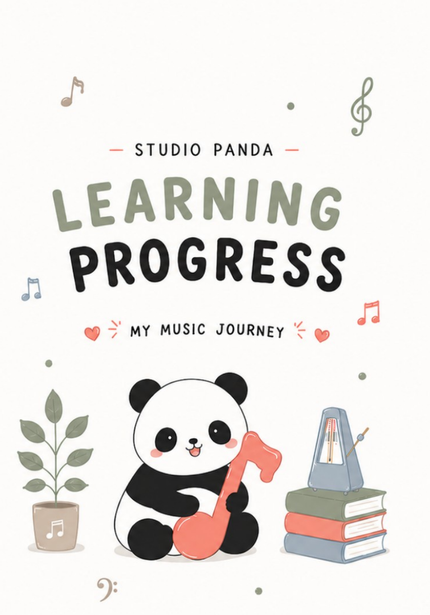 Sampul buku Learning Progress: My Music Journey