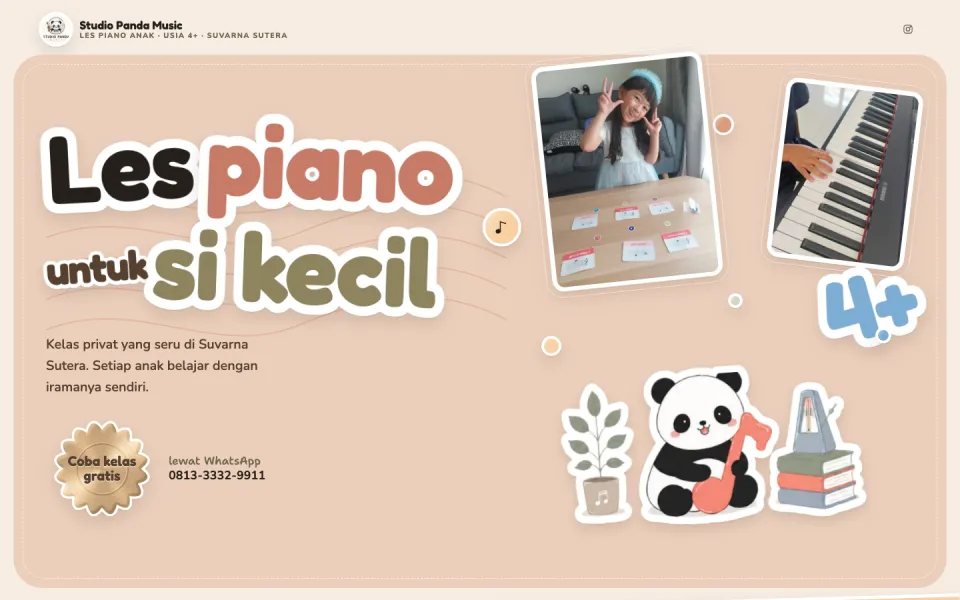 Tampilan desktop Lembar Stiker